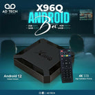 Original X 96 Android Box 8 GB ram 128 Gb Storage Special Original X96Q 4K Ultra HD Smart Android 10.0 TV Box - All winners H313 Quad-Core, 8GB eMMC, 2.4G WiFi Media Player