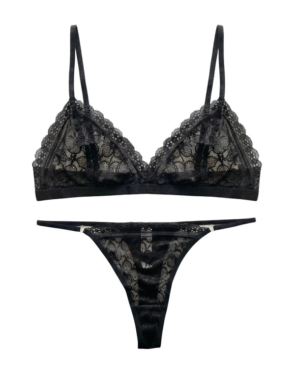 Sajiero Non Padded Bra Set - Elarose