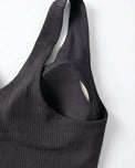 Sajiero Front-Button Bra - Zova - Black