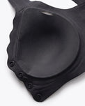 Sajiero Front-Button Bra - Zova - Black