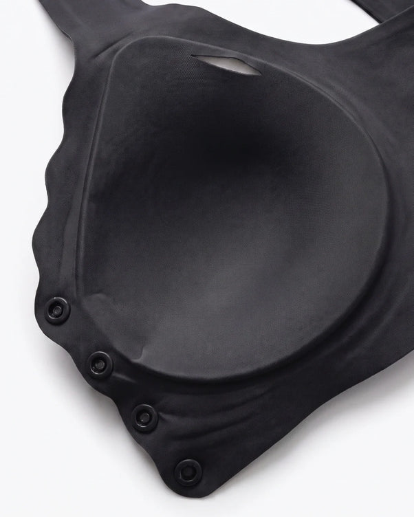 Sajiero Front-Button Bra - Zova - Black