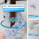 9-Foot Extendable Microfiber Ceiling Fan Duster with Long Telescopic Pole