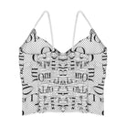 Sajiero Bralette - Dots Strappy White
