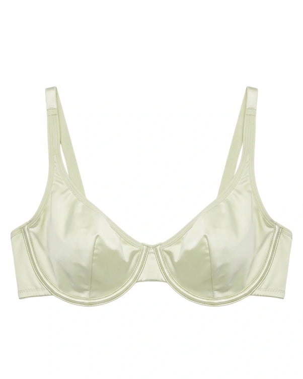Sajiero Non-Padded Bra Set -  Camille - Soft Green