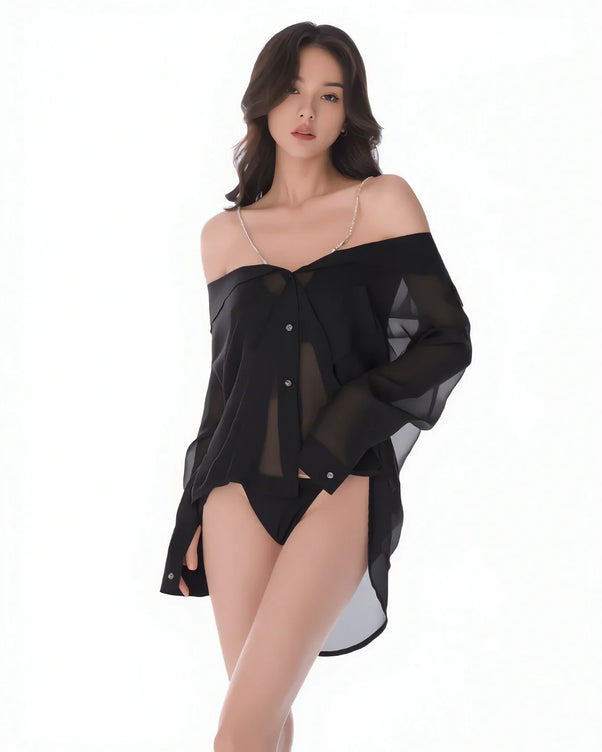 Sajiero Spicy Long Shirt Lingerie