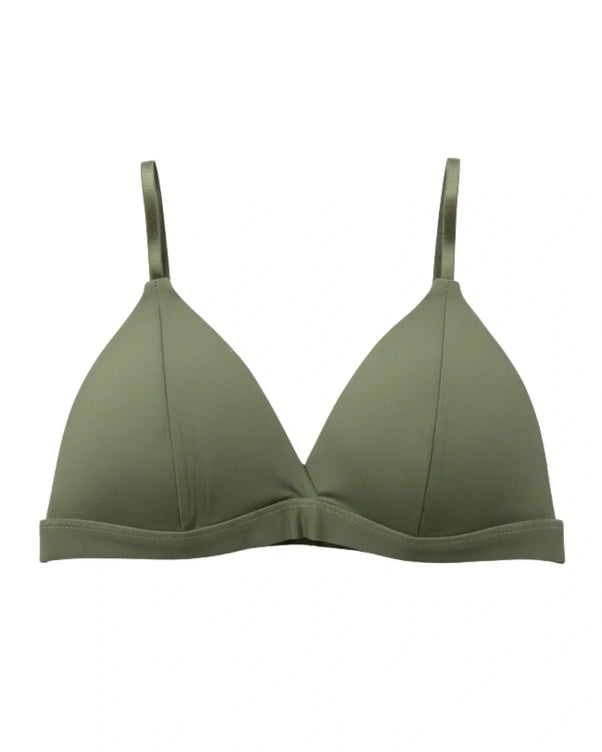 Sajiero Padded Bra - One Tone - Olive