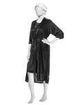 Sajiero Jersey Silk 2pcs Gown Set