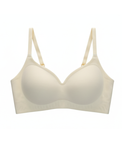 Sajiero Padded Seamless Pure Bra - Off White