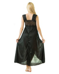 Sajiero Elegant 1 Piece Cross Cut Long Nightie (011)