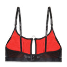 Sajiero Flora Maroon Embroidered Bra