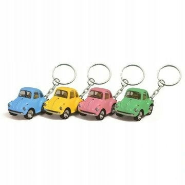 Nice Day Self Propelled Car Keychain Bug Beetle Mini Volkswagen Foxy Random Color