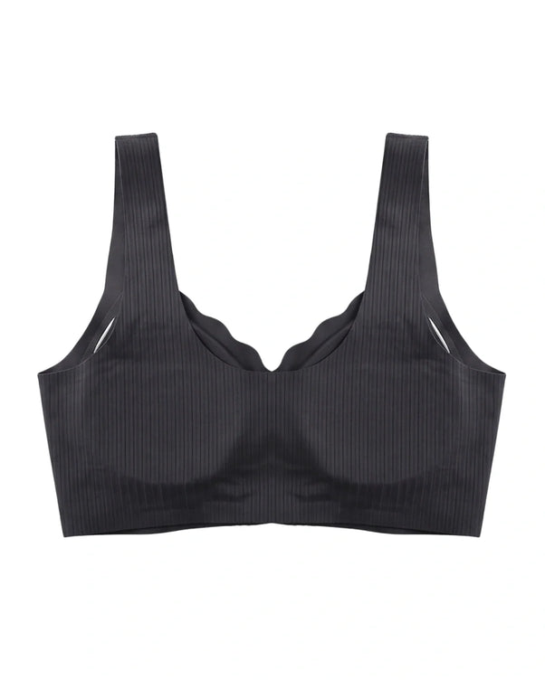 Sajiero Front-Button Bra - Zova - Black