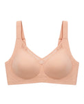 Sajiero Seamless Padded Bra - Alvena - Peach