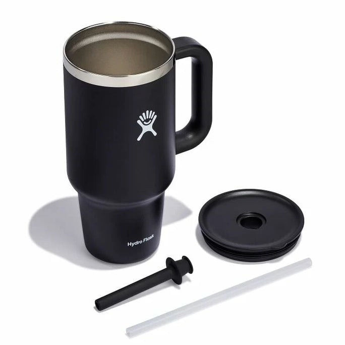 Hydro Flask 32 Oz All Around Travel Tumbler Black (810096856715)