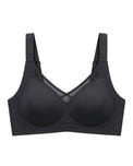 Sajiero Seamless Padded Bra - Alvena - Black