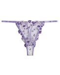 Sajiero Non Padded Bra Set - Flora Zest - Purple