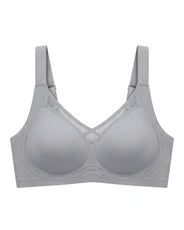 Sajiero Seamless Padded Bra - Alvena - Grey