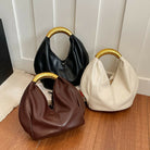 Stylish Bucket Leather Crossbody Bag for Women