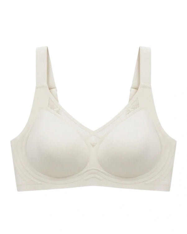 Sajiero Seamless Padded Bra - Alvena - Off White