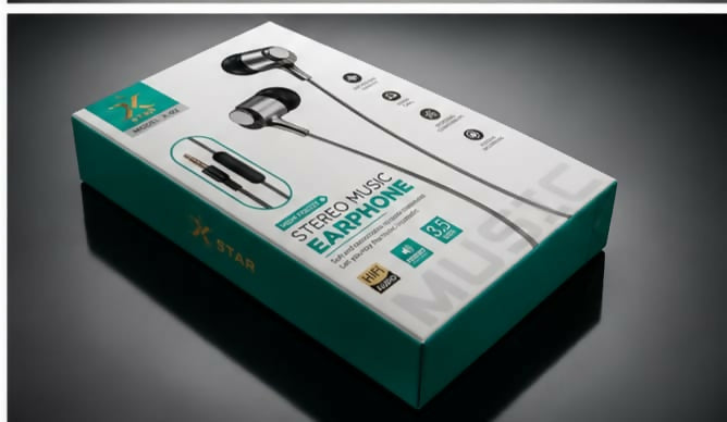 STAR X-02 Universal 3.5mm In-Ear Wired Earphones with Microphone