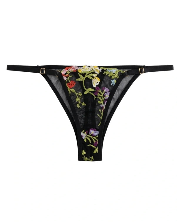 Sajiero Non Padded Bra Set - Alvyn - Black