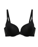 Sajiero Padded T-Shirt Bra -Soft Glow - Black