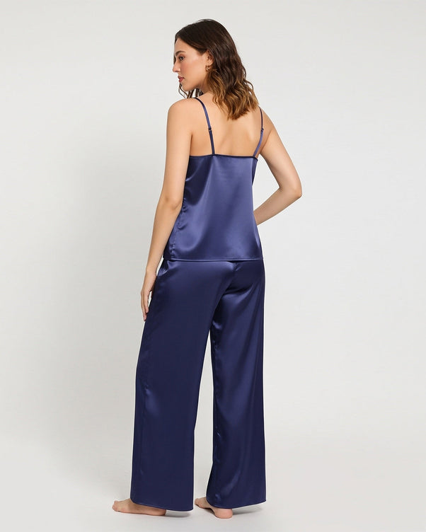 Sajiero Silk Sleeveless Pj Suit - Dream Silk