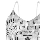 Sajiero Bralette - Dots Strappy White