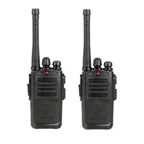 New Portable Black Walkie Talkie Pair With Batteries – Battery Operated
