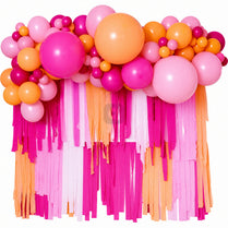 Balloon Garland with Tassel Fringe Decoration Set