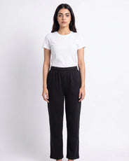Sajiero Summer Lounge Trouser - Comfort Ease - Black