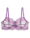Sajiero Non Padded Bra Set - Verdelle - Purple