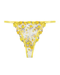 Sajiero Non Padded Bra Set - Flora Zest - Yellow