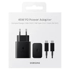 Samsung 45W Power Adapter with USB-C to USB-C Cable (5A/1.8m) 2 Pin