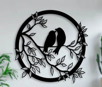 Wooden Bird Wall Art Decor Birds