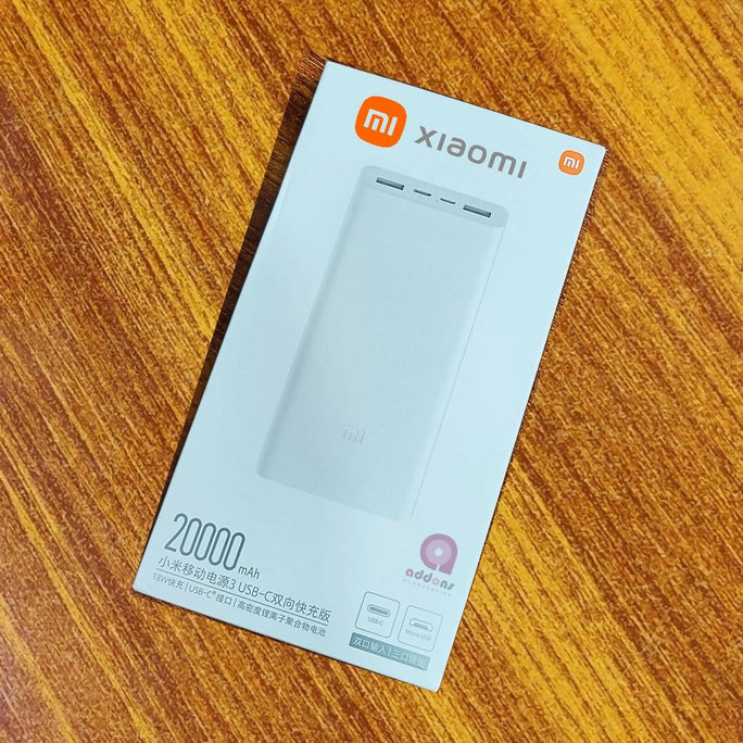 Xiaomi Mi Power Bank 20000mAh 18W/22.5W Fast Charging