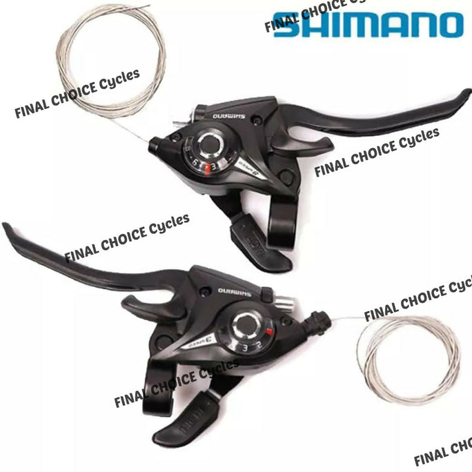 Original SHIMANO Gear Shifter Set Pair FRONT & BACK SET bicycle