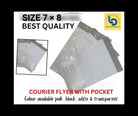 FLYER 6 X 8 SIZE 30 PCS ONLINE PARCEL HIGH QUALITY WITH SIDE POCKET