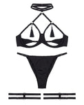 Sajiero Garter Set - Ebonix - Black