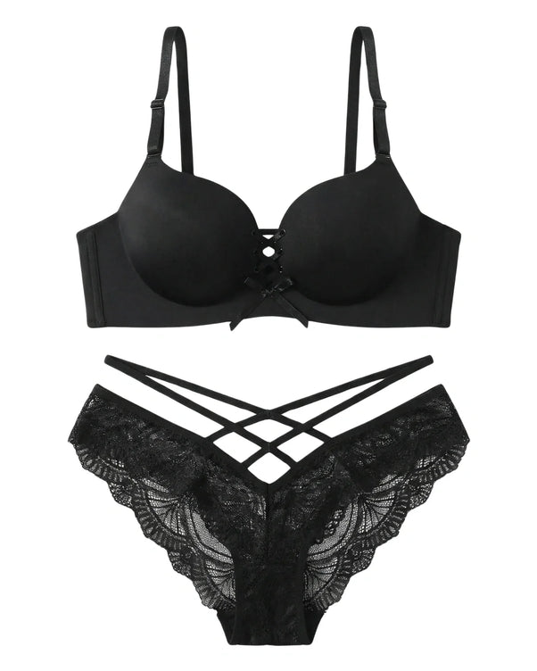 Sajiero Padded Bra Set - Comfort Lift