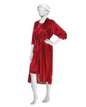 Sajiero Jersey Silk 2pcs Gown Set