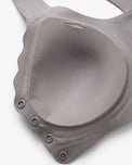 Sajiero Front-Button Bra - Zova - Brown