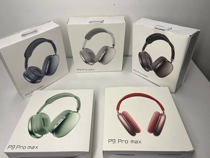 ⚡P9 PRO MAX ORIGINAL HEAD PHONE Limited Time Deal: Original Stock Wireless Headphone
