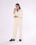 Sajiero Fleece Tracksuit -Soft Flex - Yellow