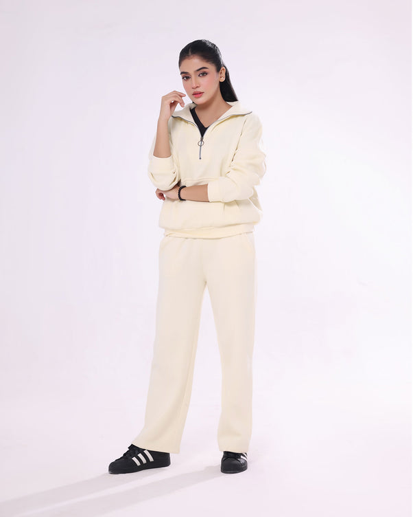 Sajiero Fleece Tracksuit -Soft Flex - Yellow