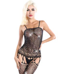 Sajiero Full Body Stocking - Twine Mist