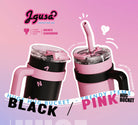 40 oz Tumbler with Handle and Straw Lid, Insulated Reusable Stainless Steel Travel Mug Keeps Drinks Cold up to 24 Hours