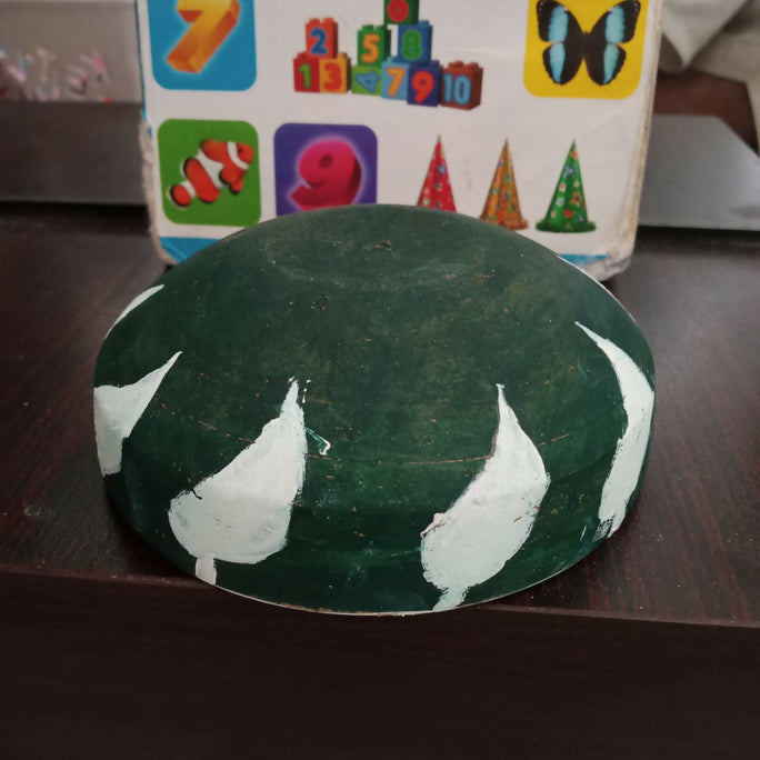 Clay Money Saving Pot (Gullak) and random design matti ka bartan 2 pcs Random design
