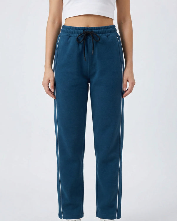 Sajiero Fleece Lounge Trouser -Comfy Core - Sea Blue