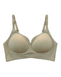 Sajiero Padded Seamless Soft Bra - Olive Green
